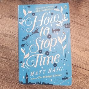 🔥Adult Fiction Novel Paperback How to Stop Time
